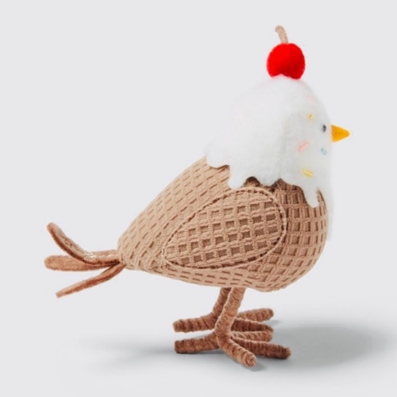 New Featherly Friends Sun Squad Summer Ice Cream Bird Sprinkles Cherry - Picture 2 of 2